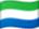 Vlag van Sierra Leone