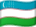 Vlag van Oezbekistan