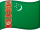 Vlag van Turkmenistan