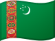 Vlag van Turkmenistan