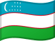 Vlag van Oezbekistan