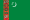 Vlag van Turkmenistan