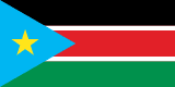 Vlag van Zuid-Soedan