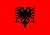 Vlag van Albanië