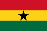 Vlag van Ghana