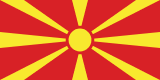 Vlag van Noord-Macedonië