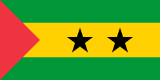 Vlag van Sao Tomé en Principe