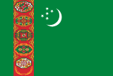 Vlag van Turkmenistan