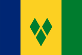 Vlag van Saint Vincent en de Grenadines