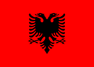 Vlag van Albanië