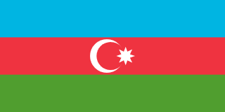 Vlag van Azerbeidzjan