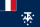 Vlag van de Franse zuidelijke en zuidpoolgebieden