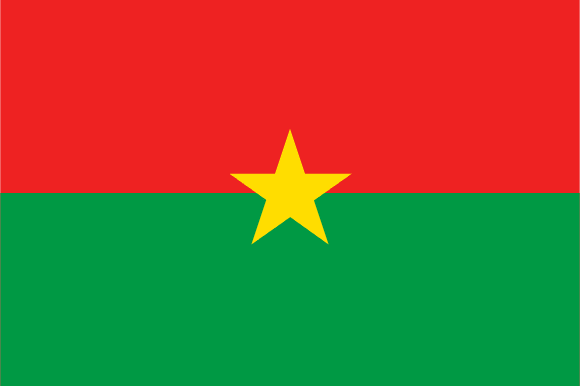 Vlag van Burkina Faso