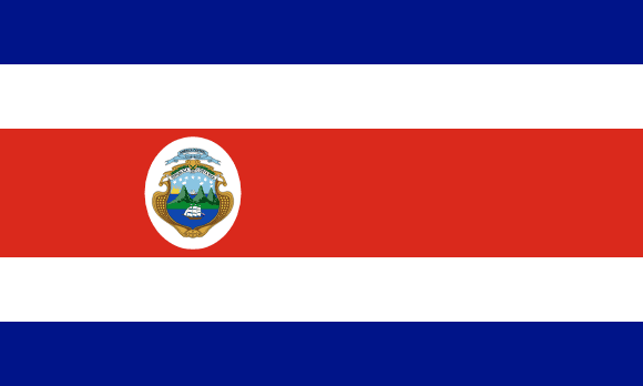 Vlag van Costa Rica