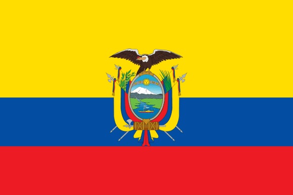 Vlag van Ecuador