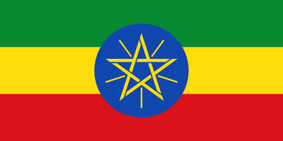 Vlag van Ethiopië