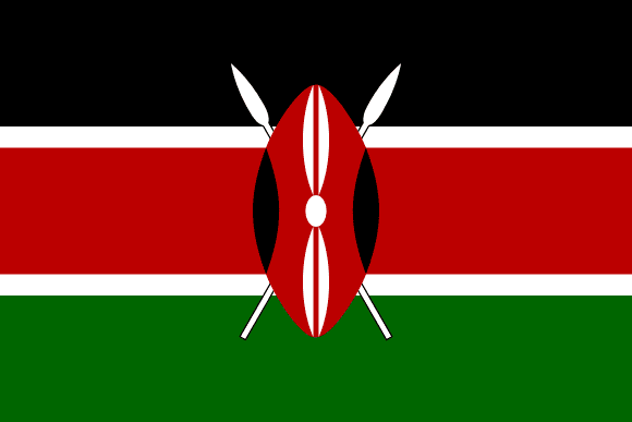 Vlag van Kenia