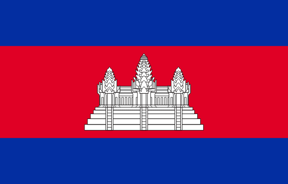 Vlag van Cambodja