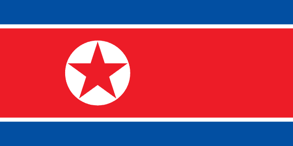 Vlag van Noord-Korea