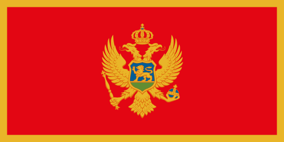 Vlag van Montenegro