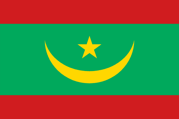 Vlag van Mauritanië