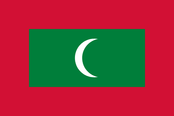 Vlag van de Maldiven