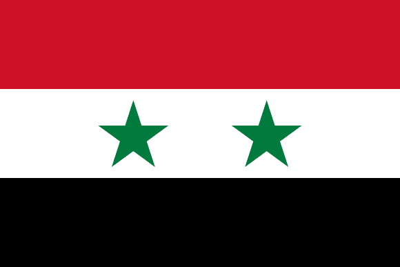 Vlag van Syrië