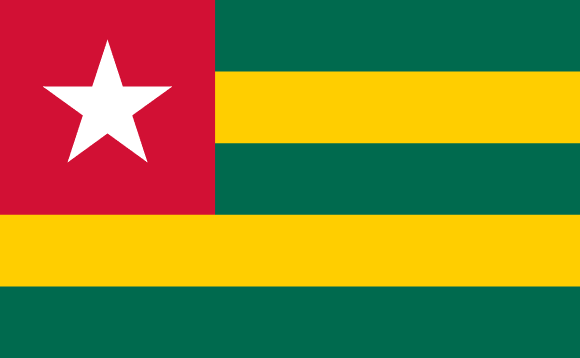 Vlag van Togo