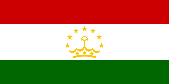 Vlag van Tadzjikistan