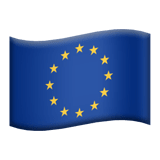 Europese Unie Apple Emoji