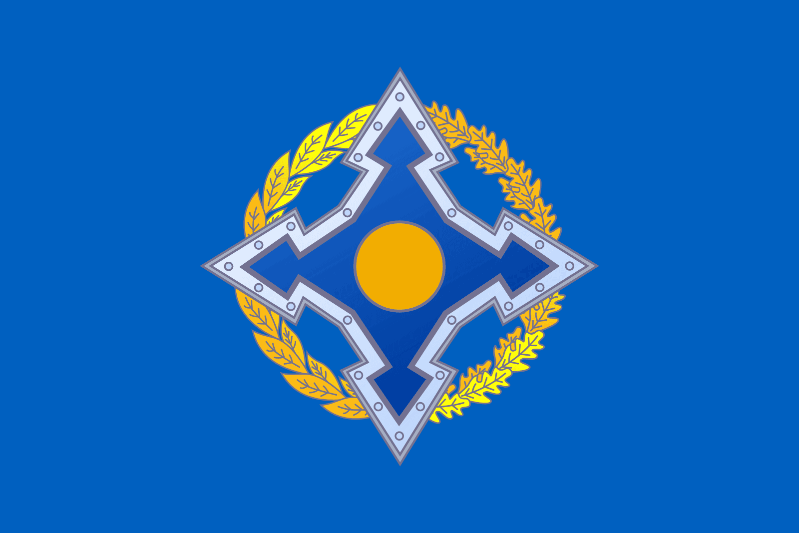 Organisatie voor het Verdrag inzake Collectieve Veiligheid - vlag