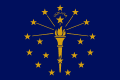 Vlag van Indiana