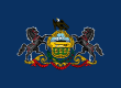 Vlag van Pennsylvania