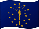 Vlag van Indiana