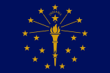 Vlag van Indiana