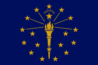 Vlag van Indiana