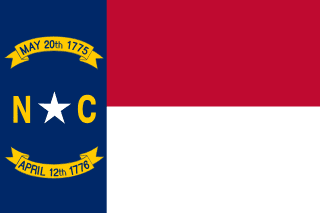 Vlag van North Carolina