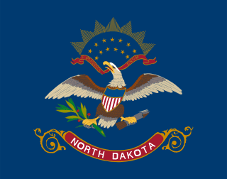 Vlag van North Dakota