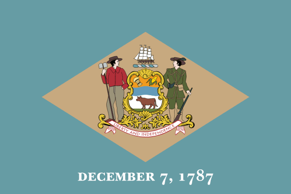 Vlag van Delaware