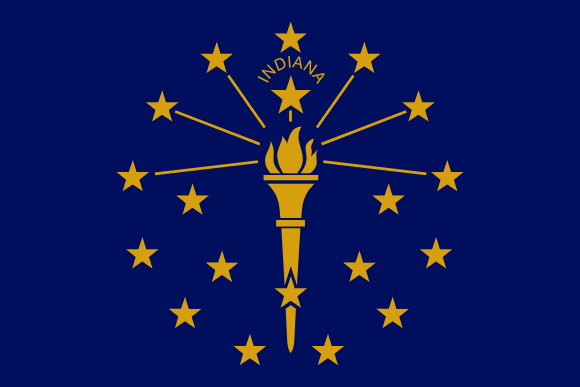 Vlag van Indiana