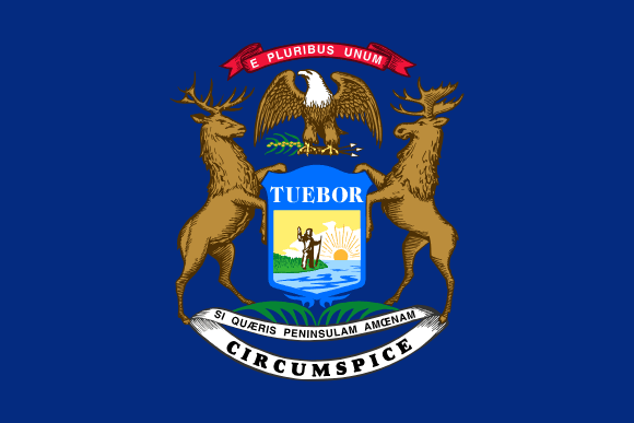 Vlag van Michigan