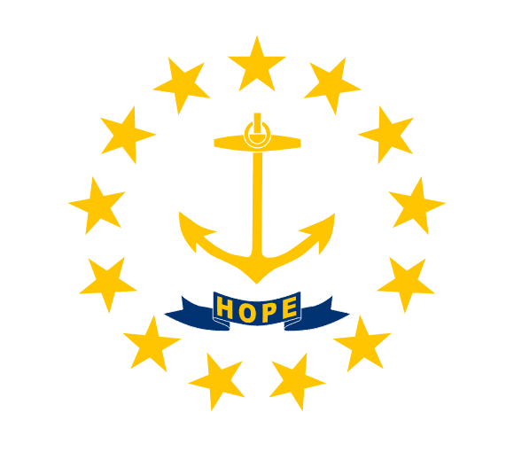 Vlag van Rhode Island